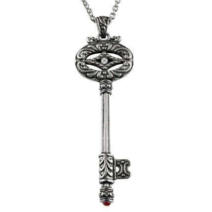 Unlocked  - Large Key Necklace