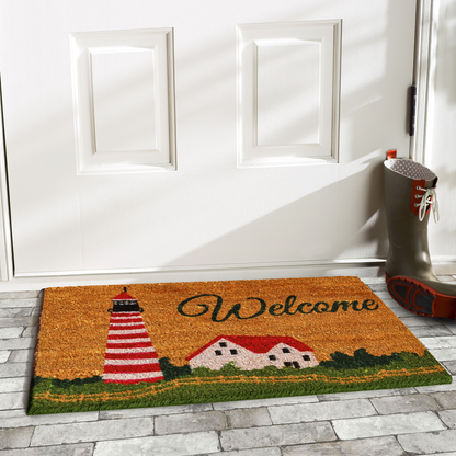 Calloway Mills Harbor Welcome Doormat