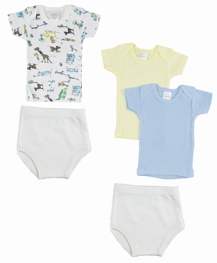 Bambini Infant Girls T-Shirts and Training Pants