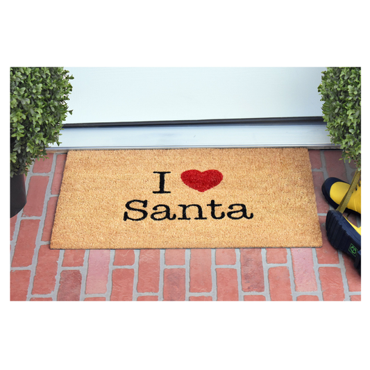 Calloway Mills Christmas Love Santa Doormat