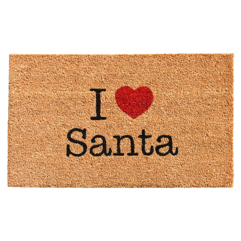 Calloway Mills Christmas Love Santa Doormat