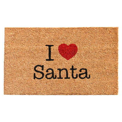 Calloway Mills Christmas Love Santa Doormat