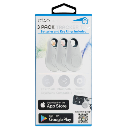 3 Pack Wireless Tracker Tags