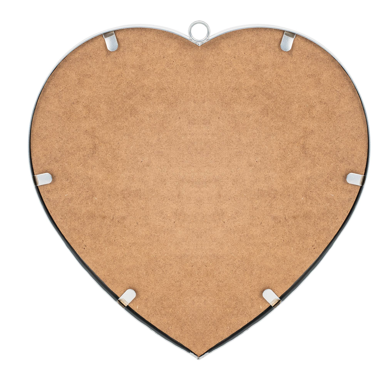 Heart Mirror Choose Kindness Med Silver