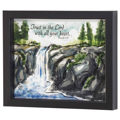 Framed Wall Art Trust Lord Prov 3:5