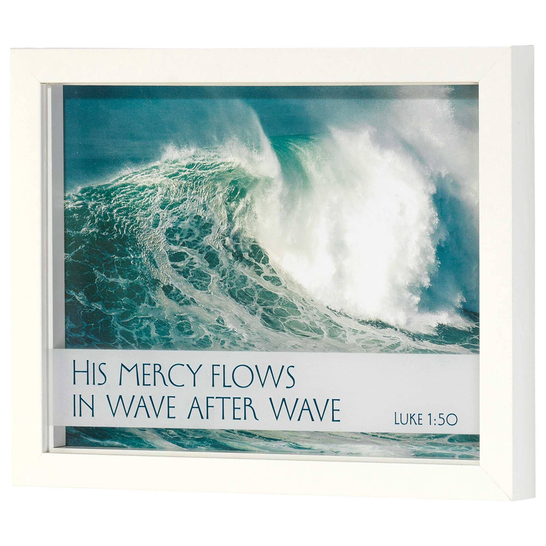 Framed Wall Art His Mercy Luke 1:50