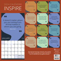 2024 Inspire Wall Calendar