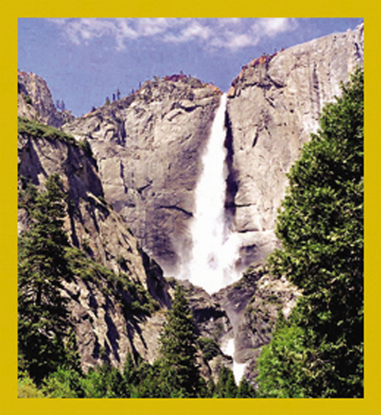 Yosemite Falls - Magnetic Bookmark