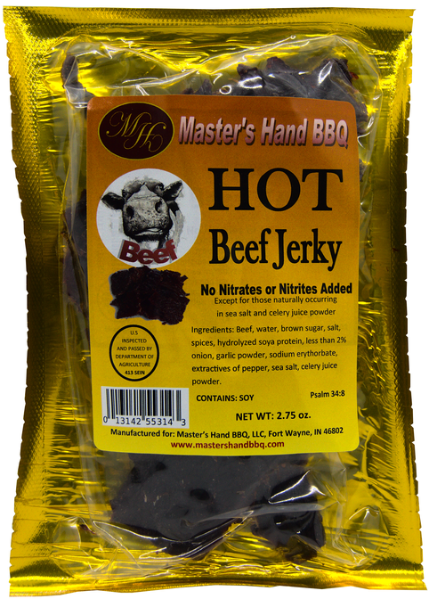 Hot Beef Jerky