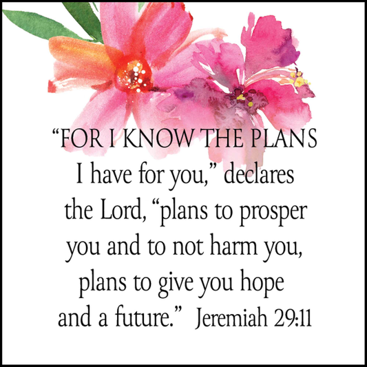 Figurine For I Know Jeremiah 29:11