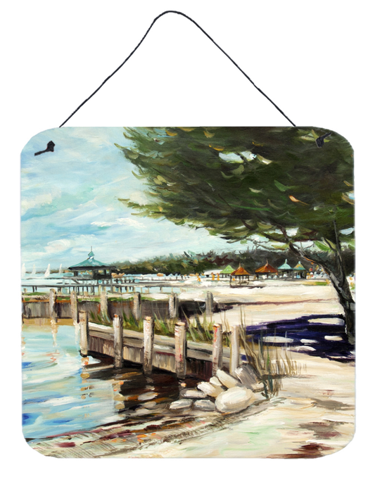 At the Pier Sailboats Wall or Door Hanging Prints