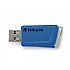 Verbatim, 16GB, Store 'n' Click, USB Flash Drive, Blue + Yellow