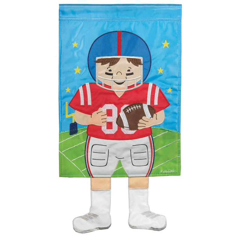 Football Applique Garden