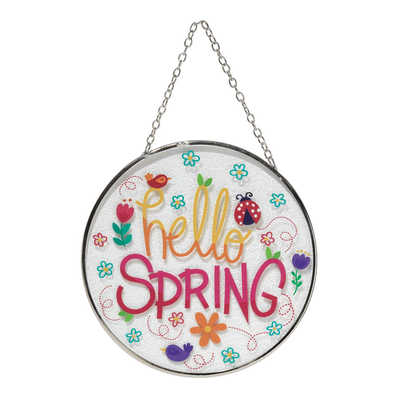 Hello Spring Suncatcher