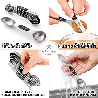 Magnetic Measuring Spoons