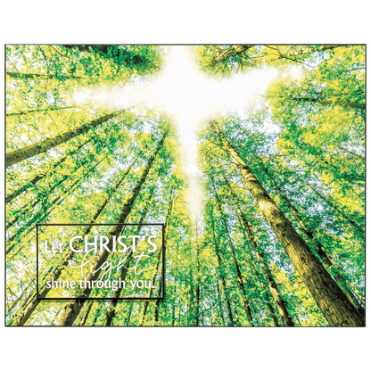 Stacked Wall Plaque Christ's Light 2 Cor