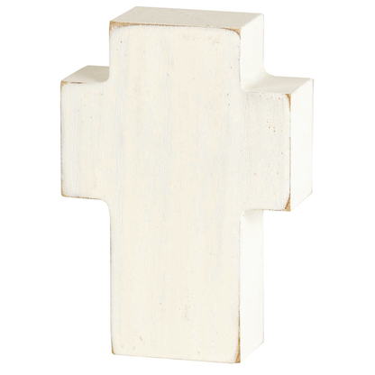 Tabletop Plaque Cross Full Armor MDF