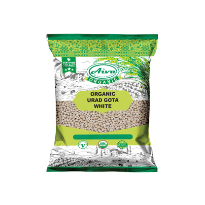 Organic Urad Gota (Matpe Bean No Husk) - Usda Certified