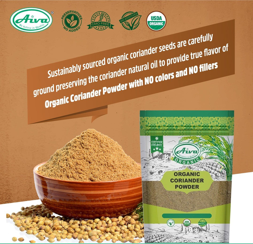 Organic Coriander Powder (Dhaniya Powder)