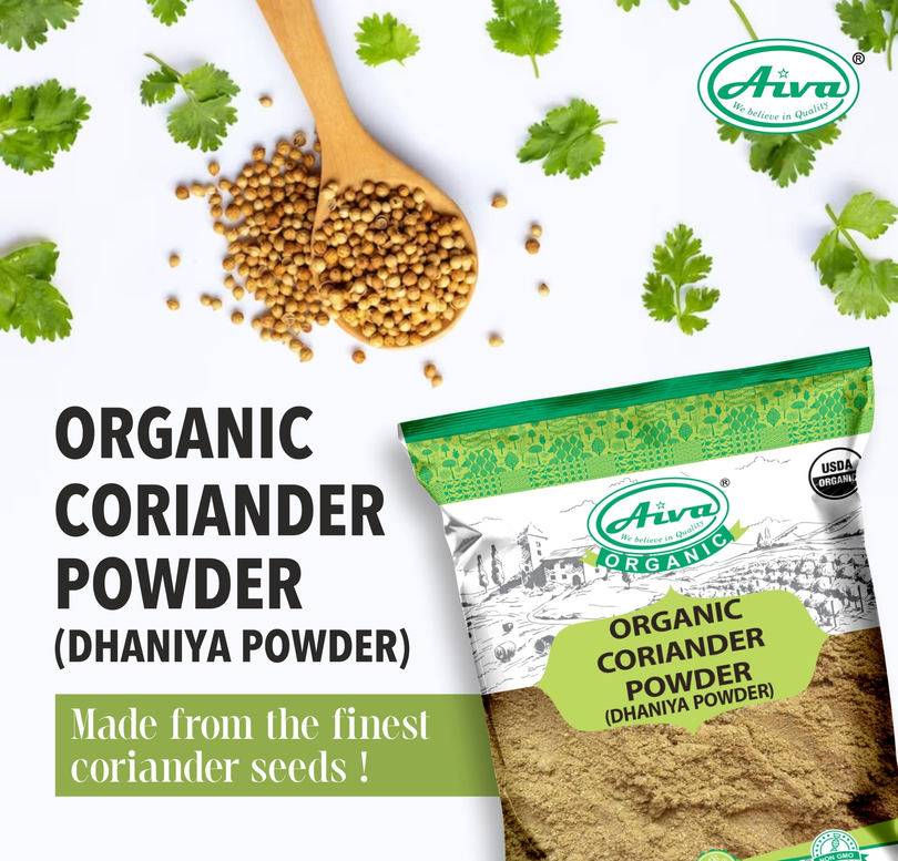 Organic Coriander Powder (Dhaniya Powder)