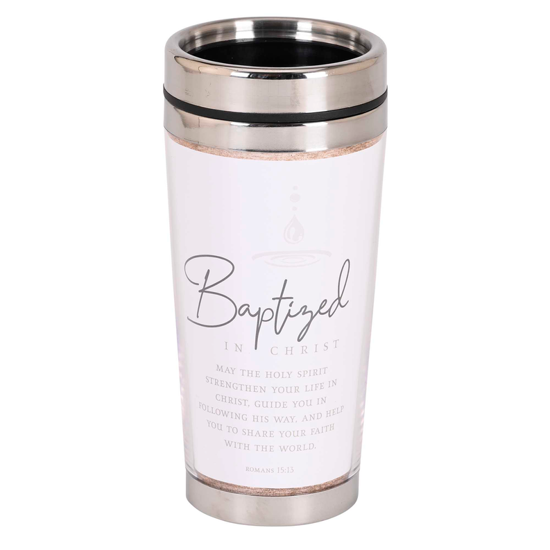 Travel Mug Baptized In Christ 16 oz