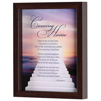 Framed Art Coming Home 8x10