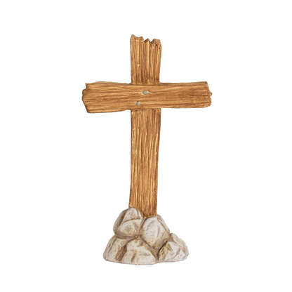 Cross Figure With Card Communion Resin