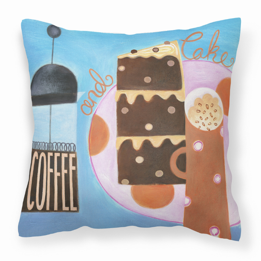 Drinks Themed Fabric Decorative Pillow