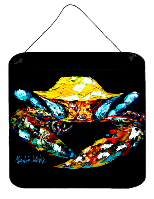 Winner Winner Black Fiddler Crab Wall or Door Hanging Prints