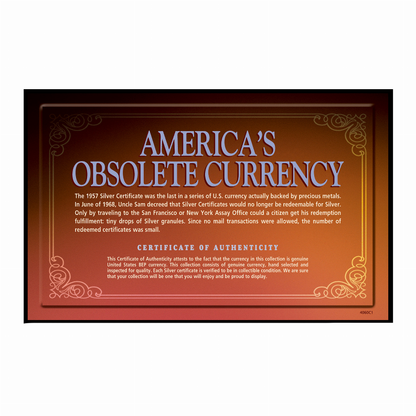 America's Obsolete Currency - 1957 Silver Certificate