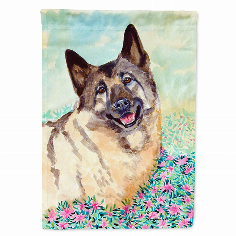 Dog Breed Themed Art Flag Canvas