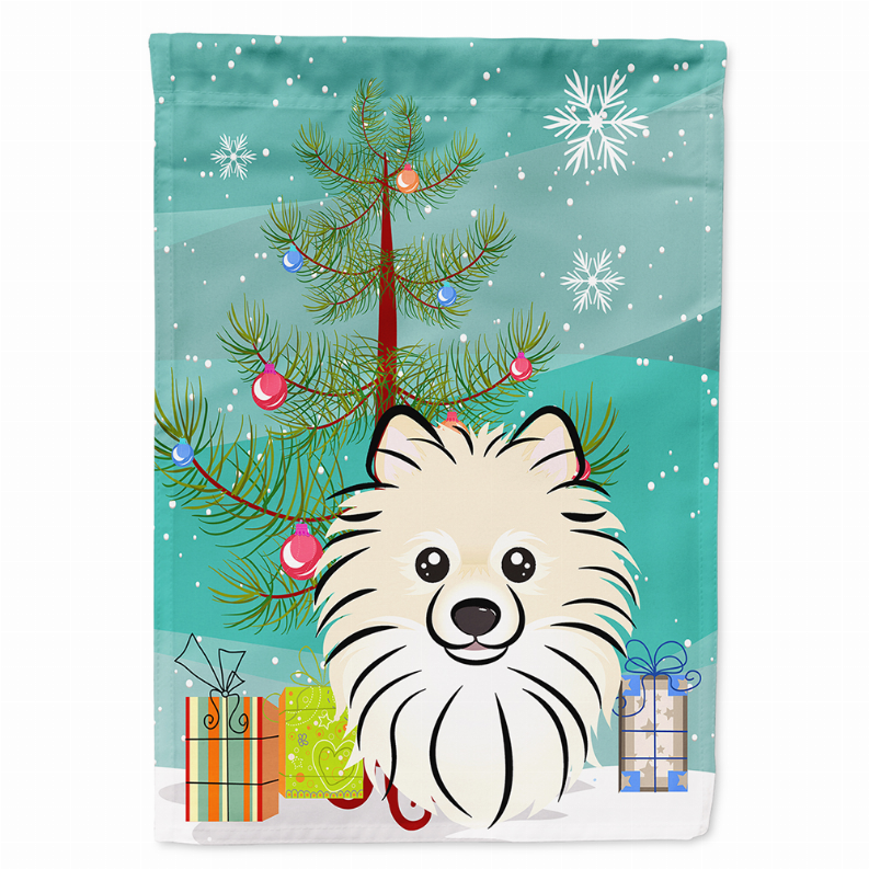 Christmas Tree/Dog  Breed Flag Canvas