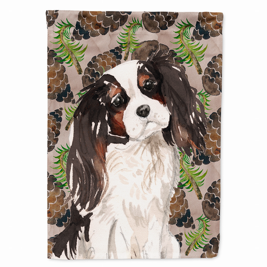 Cones/Dog Breed Themed Flag Canvas House Size