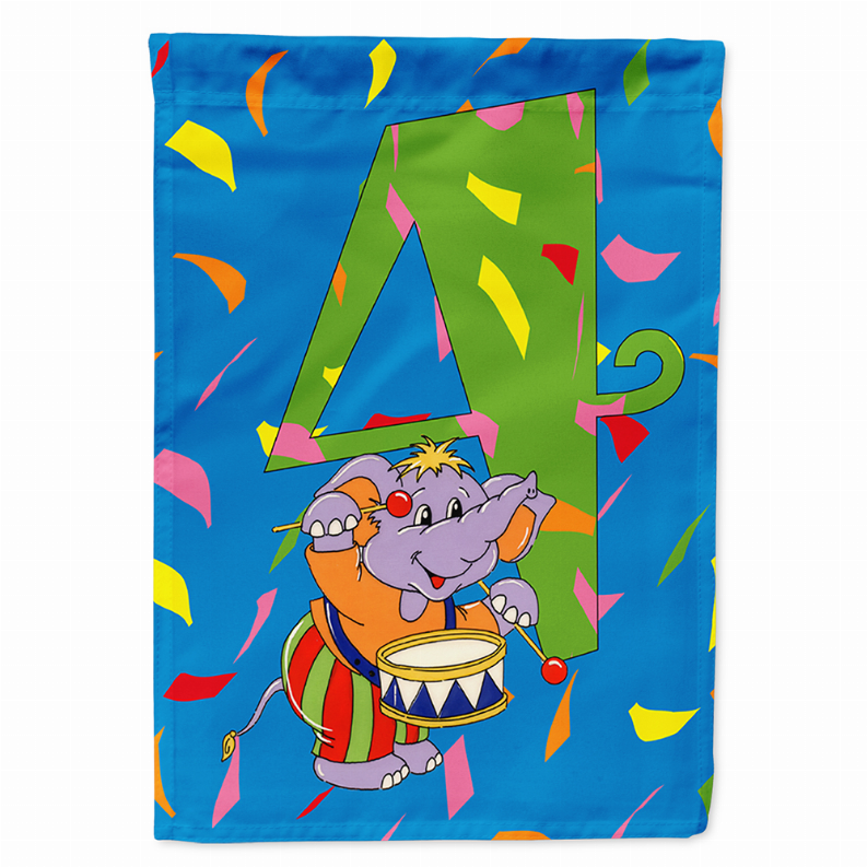 Cartoon Themed Flag Canvas