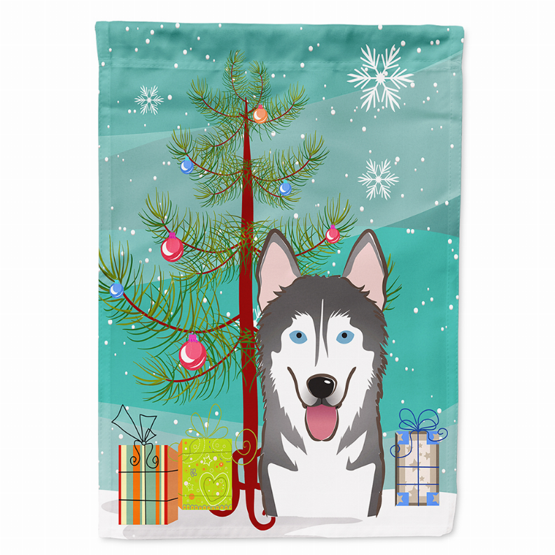 Christmas Tree/Dog  Breed Flag Canvas