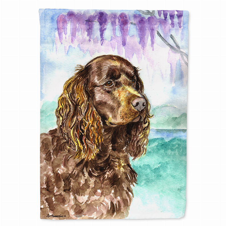 Dog Breed Themed Art Flag Canvas