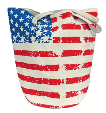 Stars & Stripes Jumbo Bucket Bag