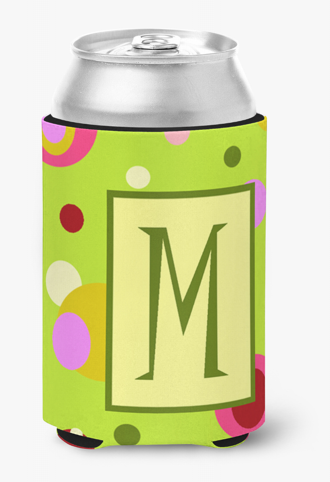 Monogram Letter Can or Bottle Hugger