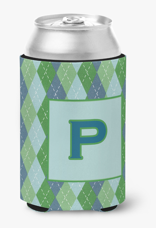 Monogram Letter Can or Bottle Hugger