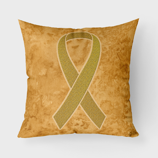 Awareness Fabric Decorative Pillow