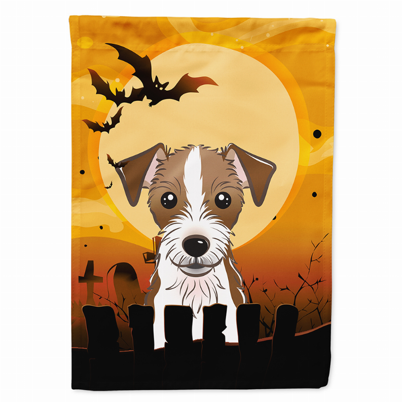 Halloween Themed/Dog Breed Flag Canvas