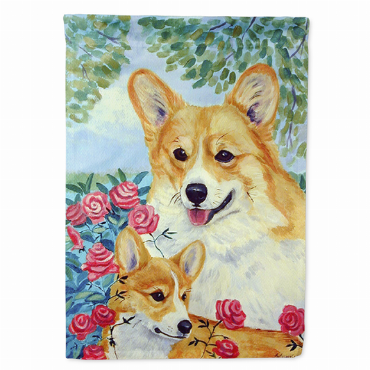 Love/Dog Breed Themed Flag Canvas