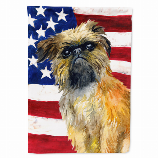 Patriotic/Dog Breed Themed Flag Canvas