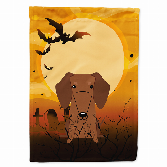 Halloween/Dog Breed Themed Flag Canvas