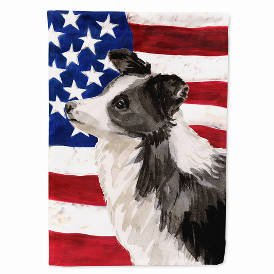 Patriotic/Dog Breed Themed Flag Canvas