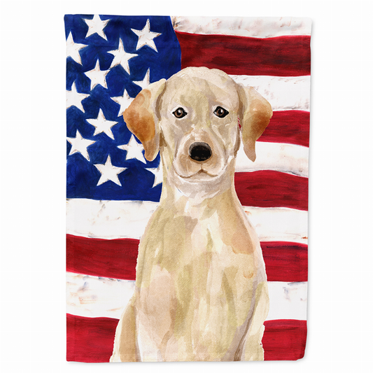 Patriotic/Dog Breed Themed Flag Canvas