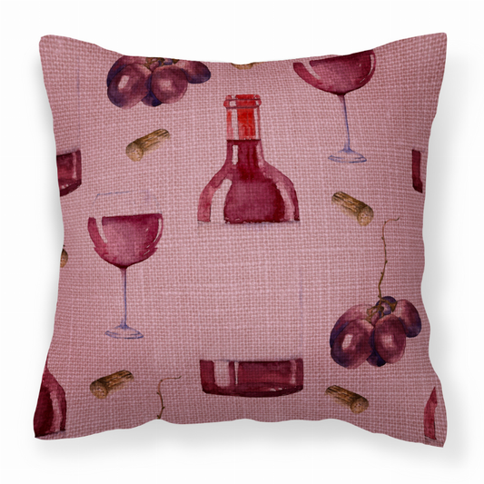 Drinks Themed Fabric Decorative Pillow