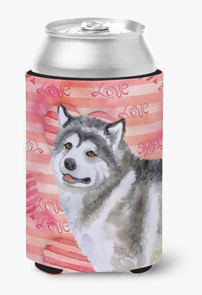 Love Design With Dog Can or Bottle Hugger