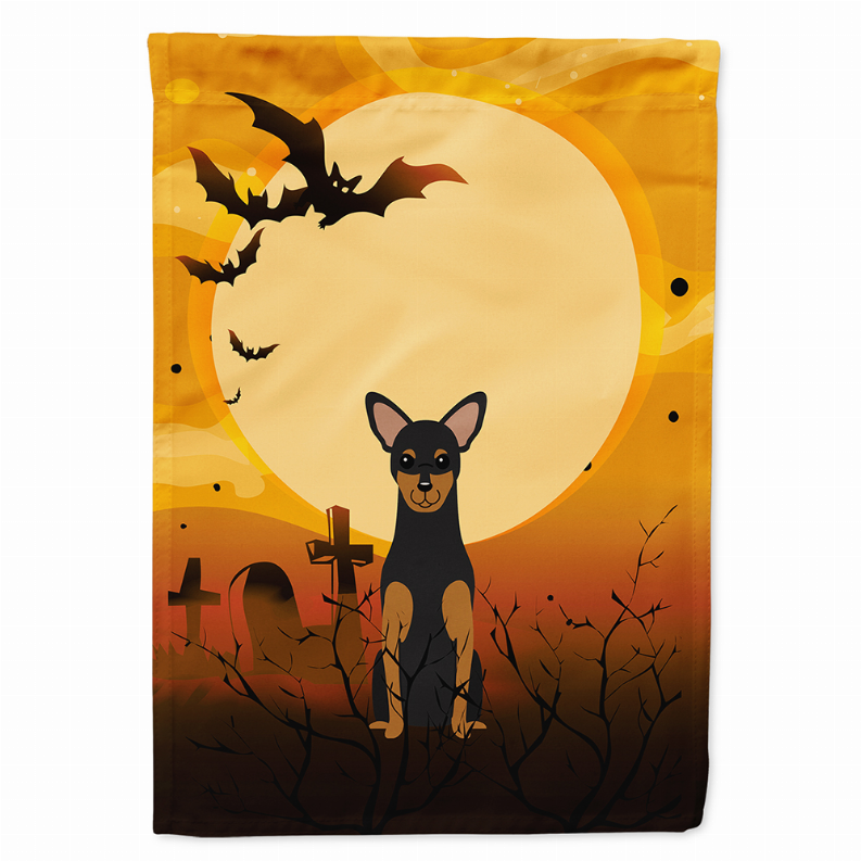 Halloween/Dog Breed Themed Flag Canvas