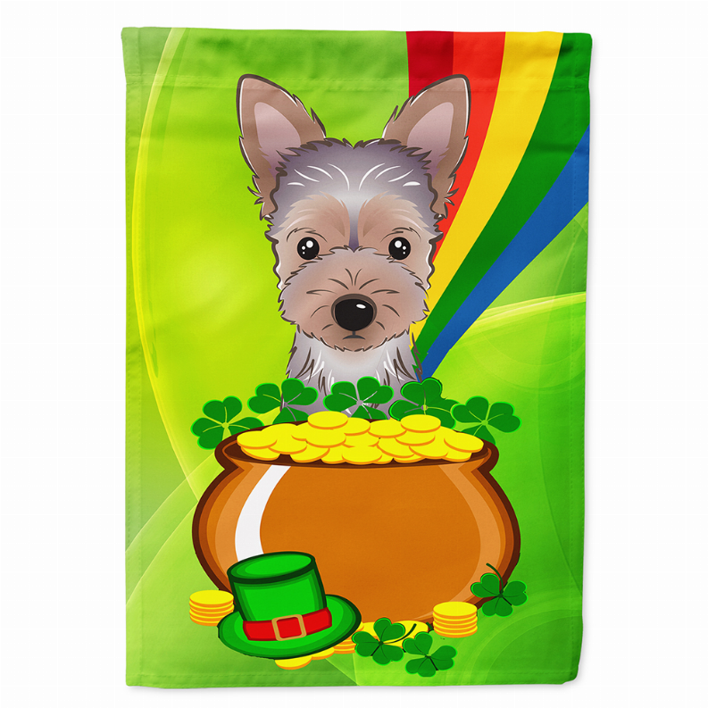 St. Patrick's Day/Dog Breed Flag Canvas